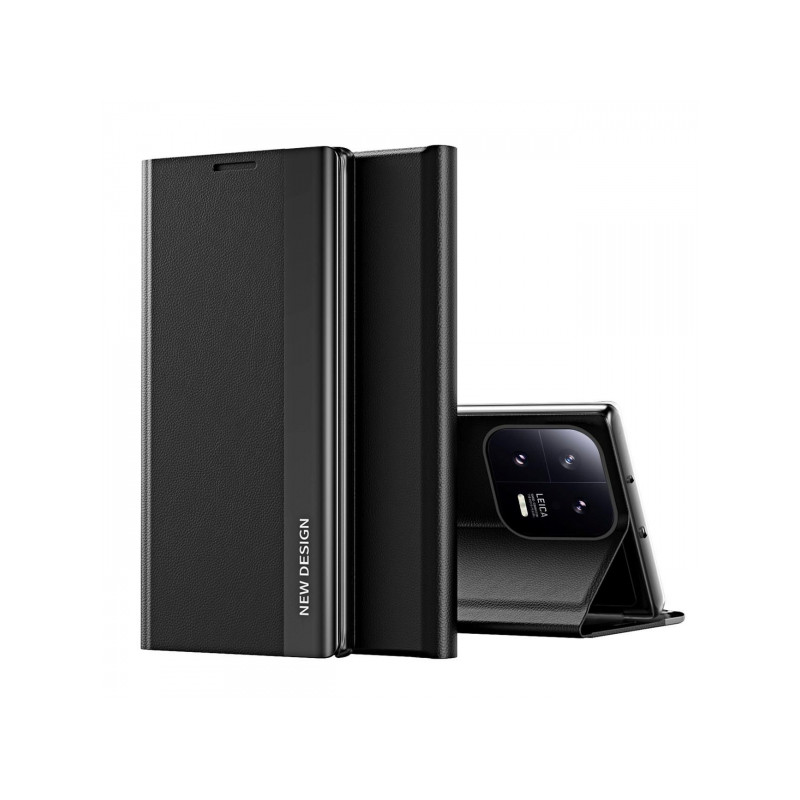 Nutitelefoni klapiümbris Xiaomi 13 Lite Unekott Pro Must