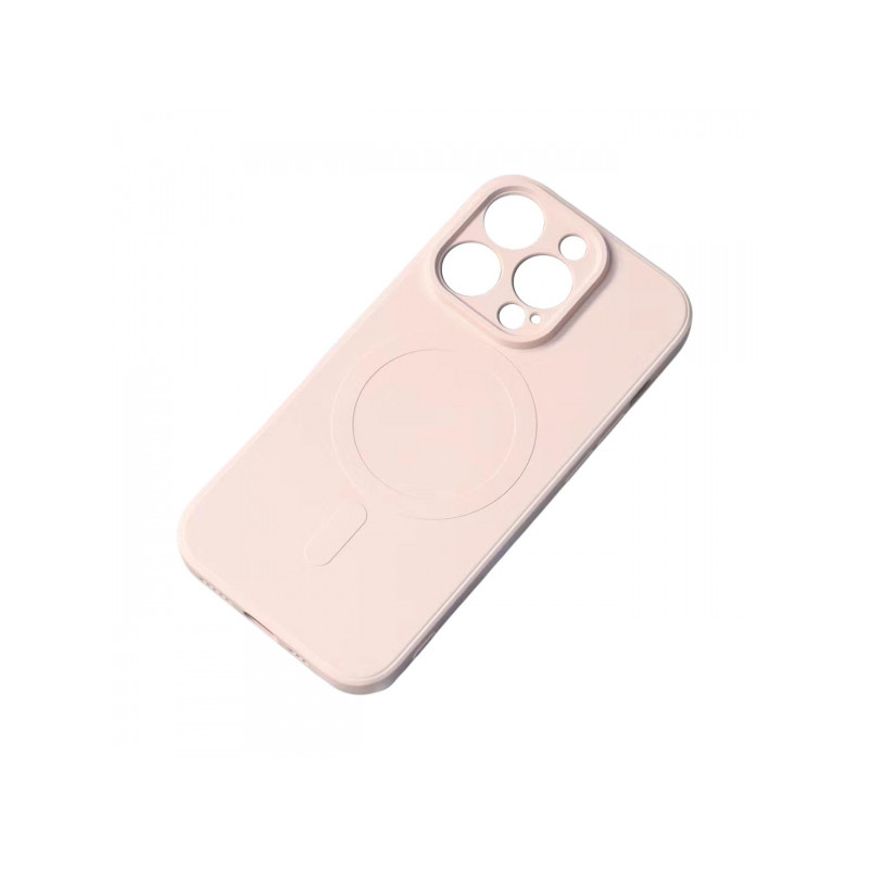 Nutitelefoni tagakaas Õun iPhone 15 Pro Silikoon Kreemjad värvid