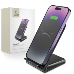 Bezvadu lādētājs 15W inductive charger Black