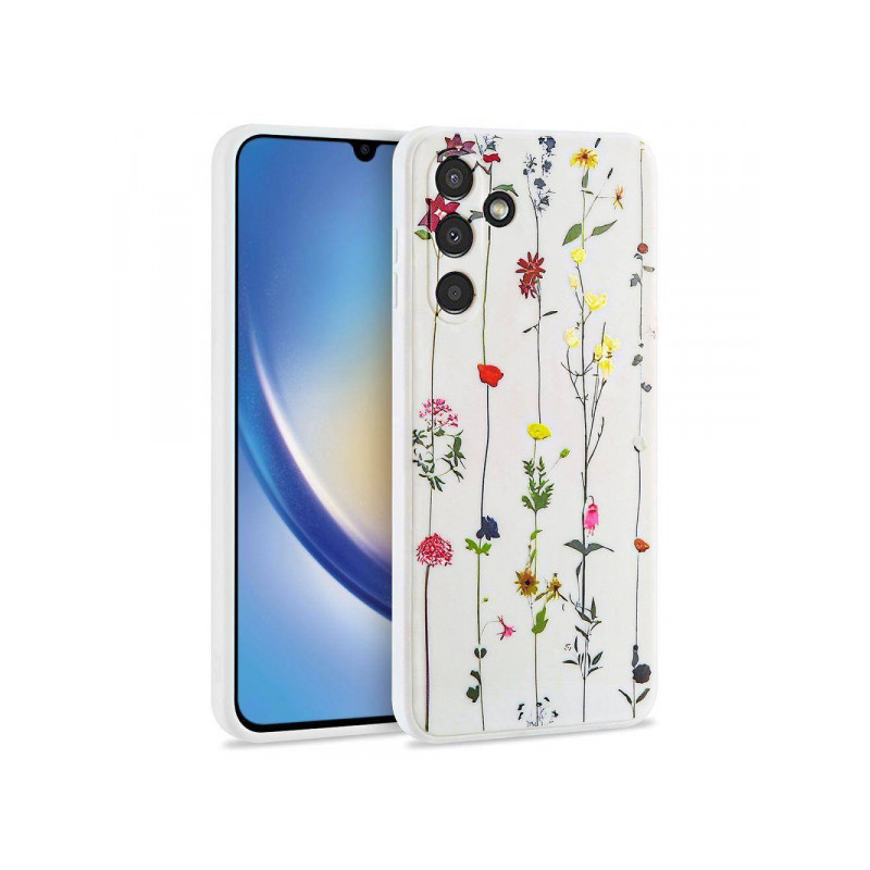 Nutitelefoni tagakaas Samsung Galaxy A34 5G Meeleolu galaktika Valge, Disaini järgi