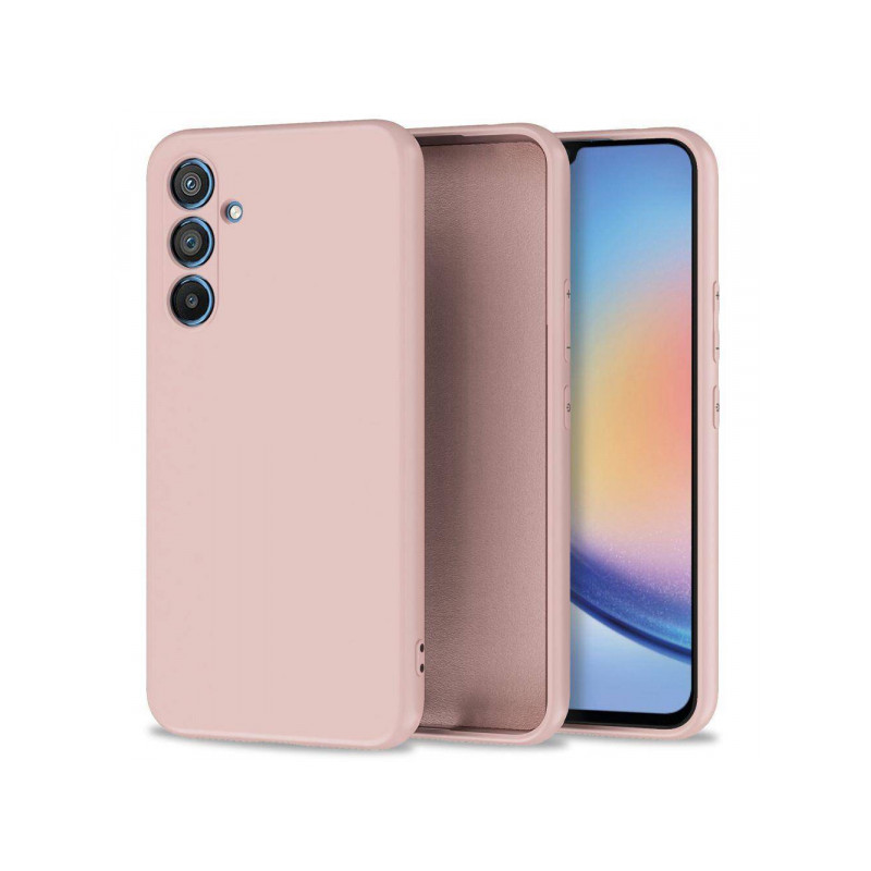 Viedtālruņa aizmugurējais vāciņš Samsung Galaxy A34 5G Icon Rozā