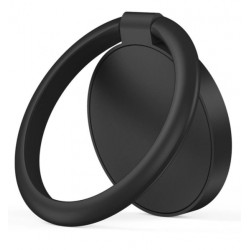 Viedtālruņa pirkstu turētājs Magnetic Phone Ring holder Melna