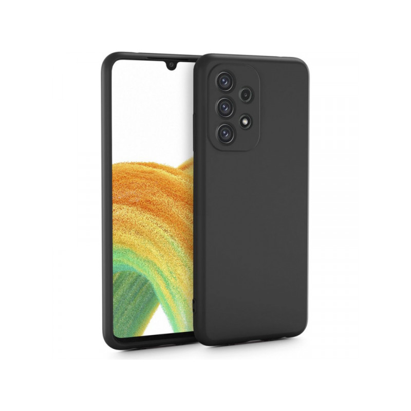 Viedtālruņa aizmugurējais vāciņš Samsung Galaxy A33 5G Icon Melna