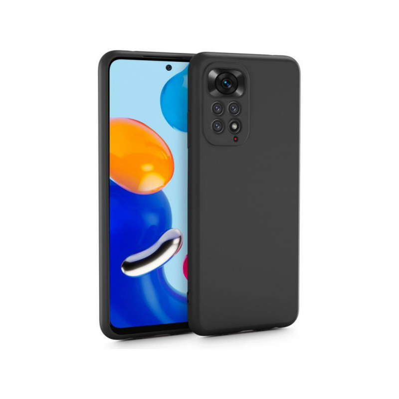 Viedtālruņa aizmugurējais vāciņš Xiaomi Redmi Note 11 / 11S Icon Melna