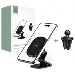 Viedtālruņa turētājs automašīnai Magnetic car holder Melna