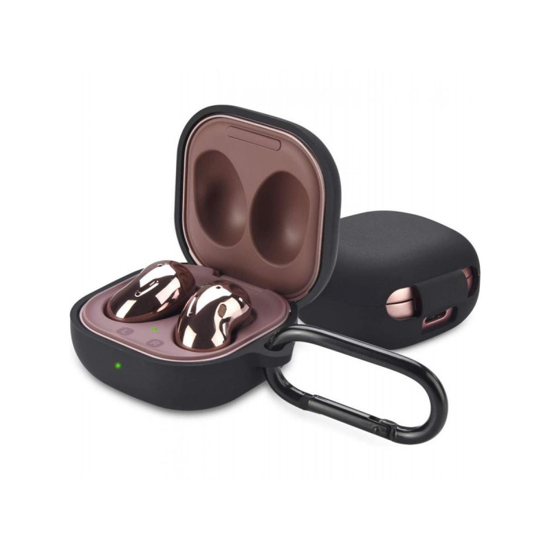 Bezvadu austiņu apvalks Samsung Icon 2 Melna