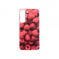 Viedtālruņa aizmugurējais vāciņš Samsung Galaxy S22 FR2 Red, With Design