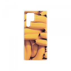 Viedtālruņa aizmugurējais vāciņš Samsung Galaxy S22 Ultra FR3 Dzeltena, Ar Dizainu