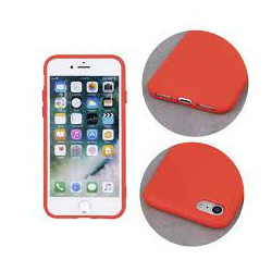 Viedtālruņa aizmugurējais vāciņš Apple iPhone 7 Plus / 8 Plus Silicon Red