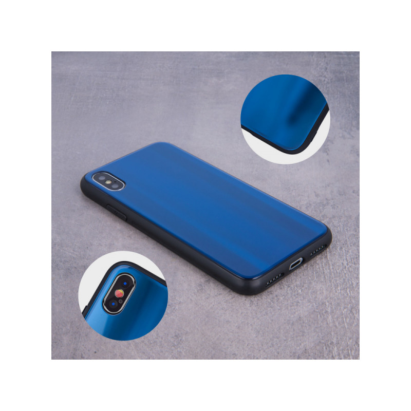 Viedtālruņa aizmugurējais vāciņš Huawei P Smart Z Aurora Tumši zila