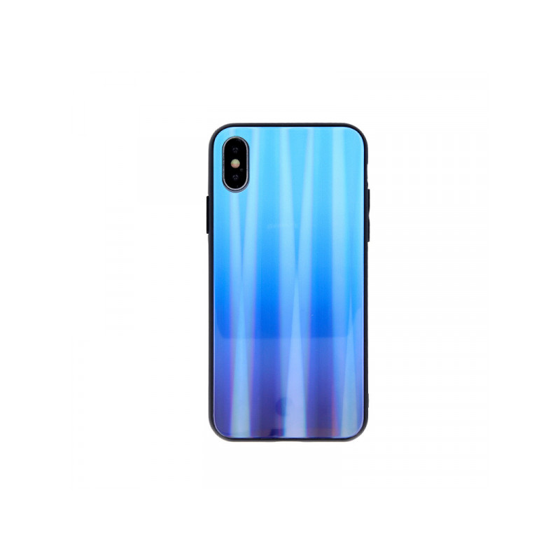 Viedtālruņa aizmugurējais vāciņš Huawei P40 Lite E Aurora Zila