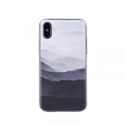 Viedtālruņa aizmugurējais vāciņš Huawei P30 Lite Ultra Trendy Nature 1 Grey, With Design
