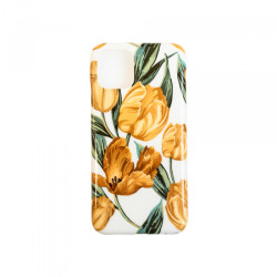 Viedtālruņa aizmugurējais vāciņš Apple iPhone 7 Plus / 8 Plus 053 Balta, Dzeltena, Ar Dizainu