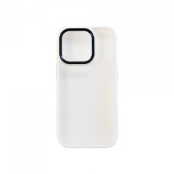 Viedtālruņa aizmugurējais vāciņš Apple iPhone 14 Plus 064 Black, Transparent, White