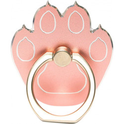 Viedtālruņa pirkstu turētājs Cat Paw Gold