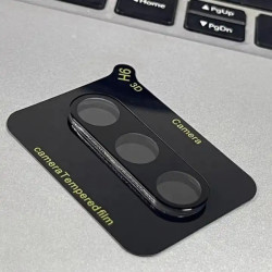 Nutitelefoni kaamerakaitse Samsung Galaxy A34 5G Silmade kaitse - ühes tükis Must
