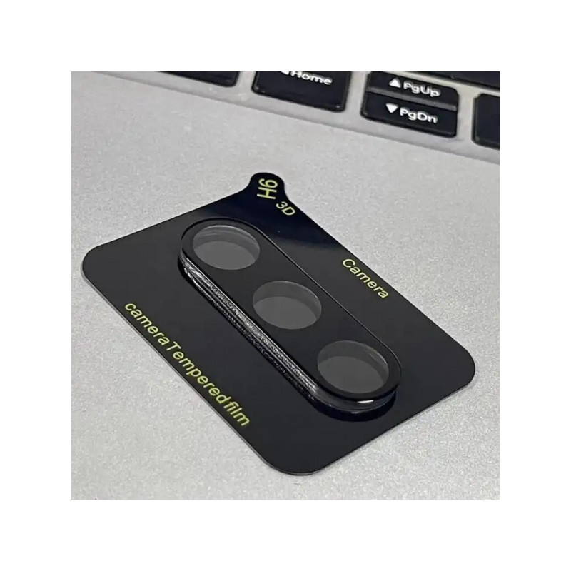 Nutitelefoni kaamerakaitse Samsung Galaxy A34 5G Silmade kaitse - ühes tükis Must