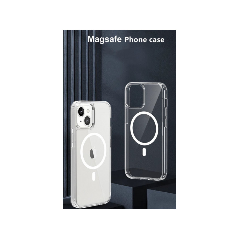 Viedtālruņa aizmugurējais vāciņš Apple iPhone 14 Pro Magsafe Clear Caurspīdīga