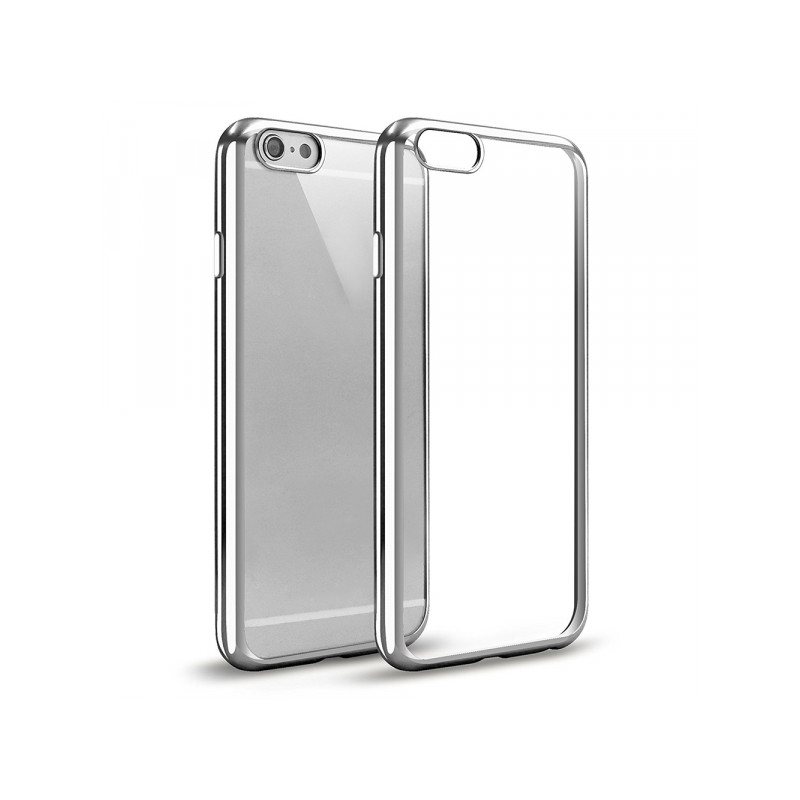 Nutitelefoni tagakaas Samsung Galaxy S8 Plus Elektroželee Hõbe, Läbipaistev