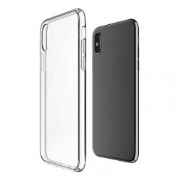 Nutitelefoni tagakaas Õun iPhone X/XS BC Läbipaistev 1mm Läbipaistev