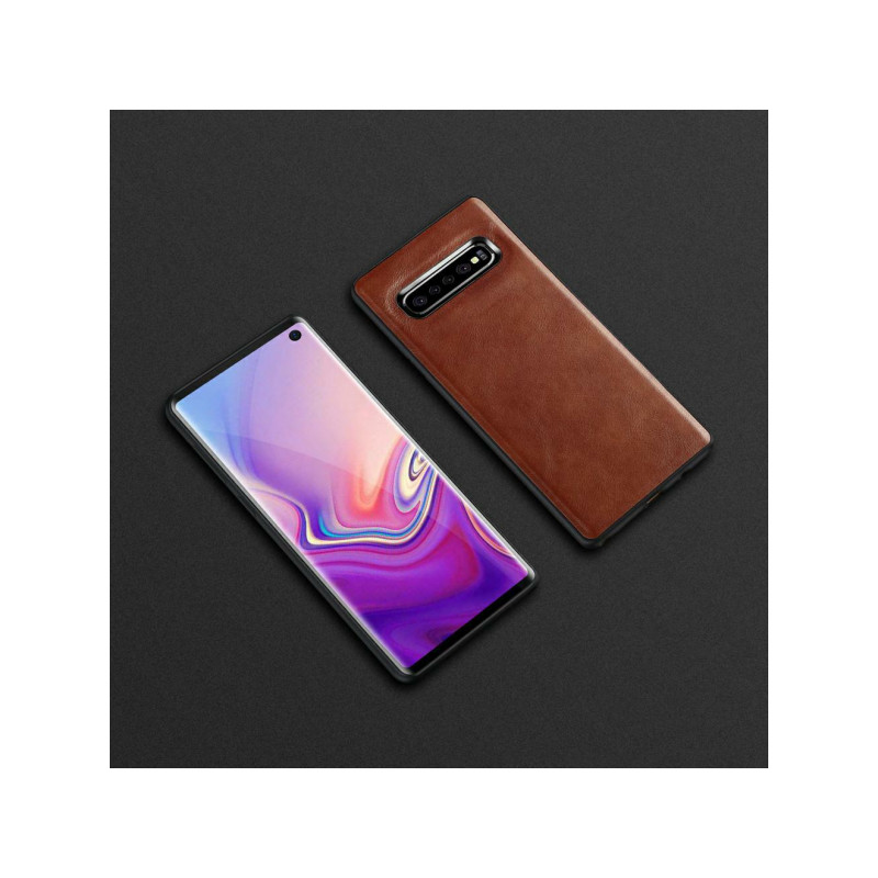 Viedtālruņa aizmugurējais vāciņš Huawei P40 Lite Business Brūna