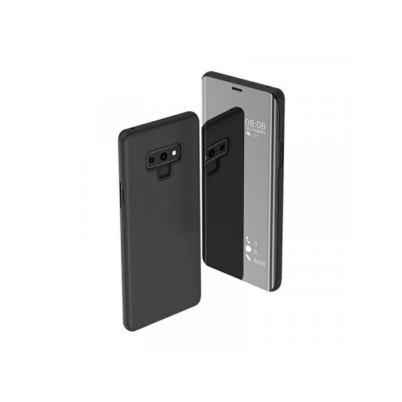 Viedtālruņa atveramais maciņš Samsung Galaxy S20 FE Clear View Melna