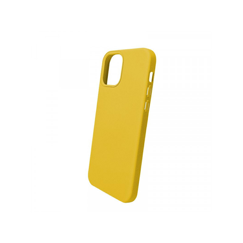 Viedtālruņa aizmugurējais vāciņš Apple iPhone 12 Mini Liquid Box Yellow