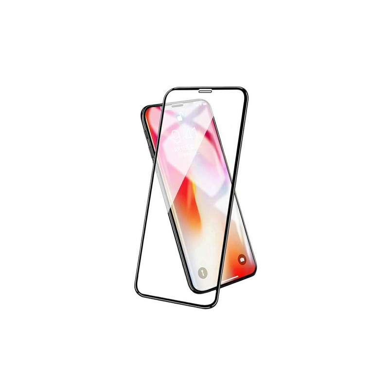 Nutitelefoni kaitseklaas Samsung Galaxy A02S Täisliim 21D must