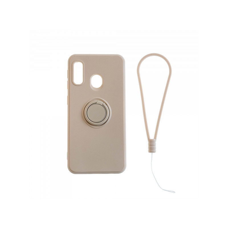 Nutitelefoni tagakaas Samsung Galaxy A20E Pastellsõrmus Hall