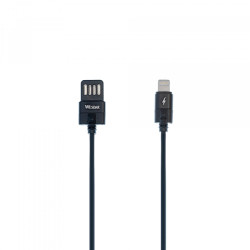 Kabelis T56 USB-A to Lightning Melna
