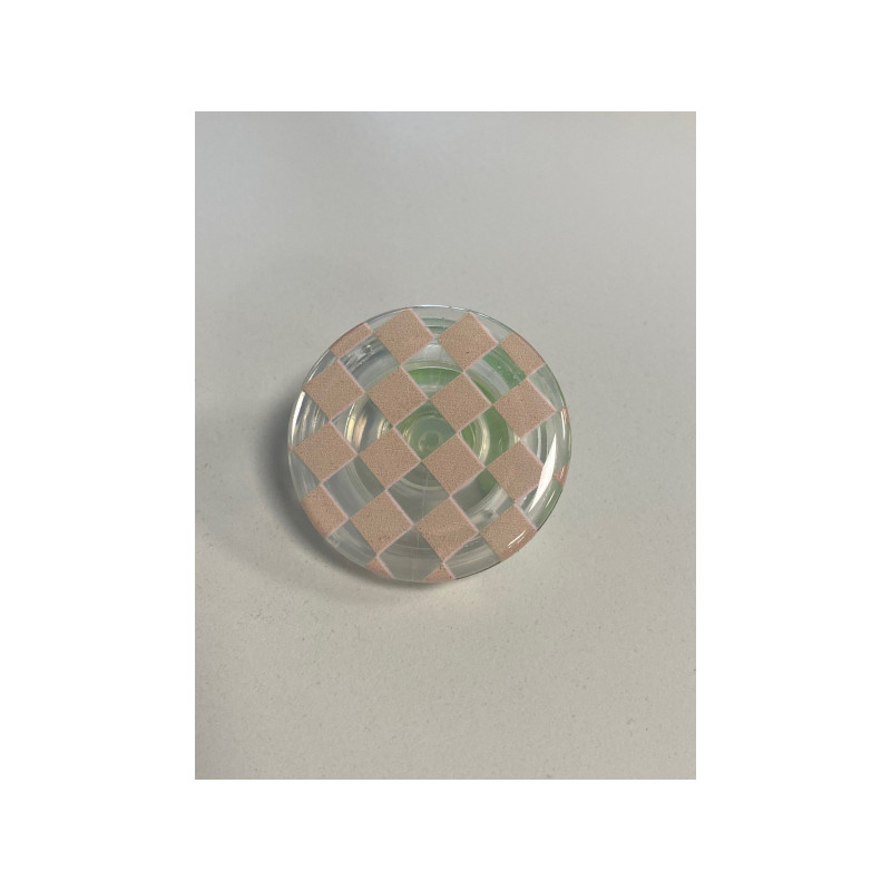 Viedtālruņa pirkstu turētājs ZJ-16 Chess Beige