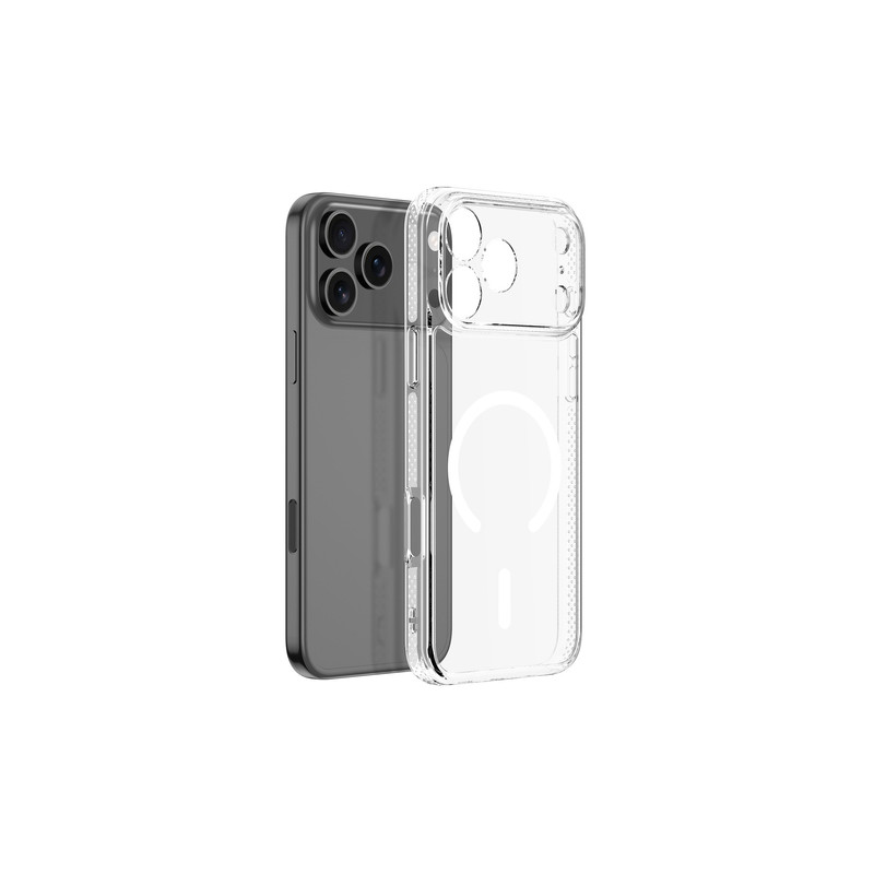Viedtālruņa aizmugurējais vāciņš Apple iPhone 17 Pro Max Clin Mag Caurspīdīga