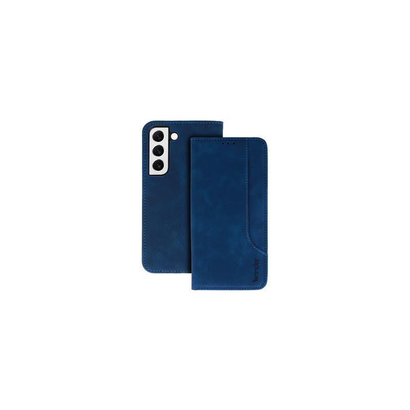 Viedtālruņa atveramais maciņš Samsung Galaxy S21 FE Wonder Prime Case Blue