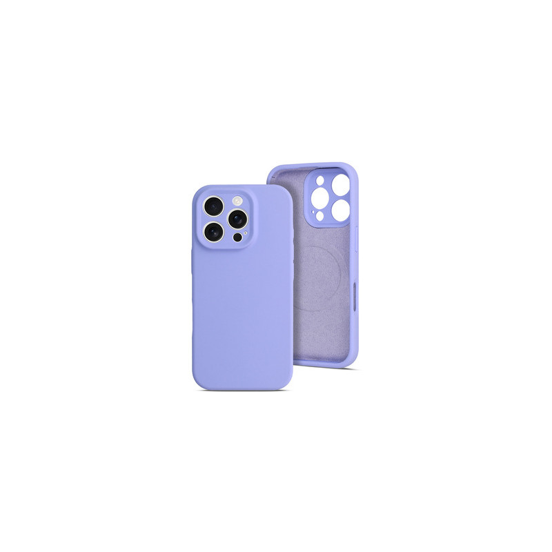 Viedtālruņa aizmugurējais vāciņš Apple Iphone 16 MagColor Violeta