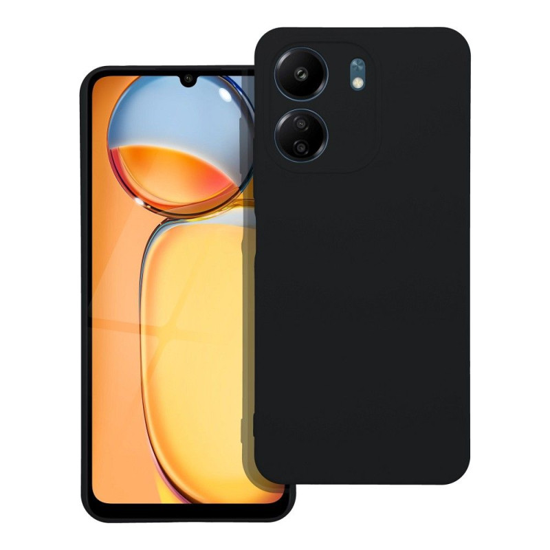 Viedtālruņa aizmugurējais vāciņš Xiaomi Redmi 13C Silicone PART Black