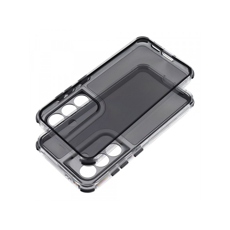 Viedtālruņa aizmugurējais vāciņš Xiaomi Redmi 15C Matrix Melna, Caurspīdīga