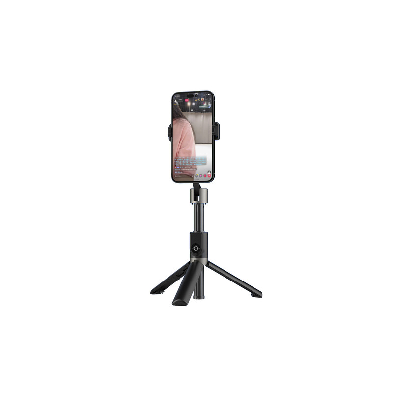 Autoportree pulk/statiiv Selfipulga statiiv F18B Must