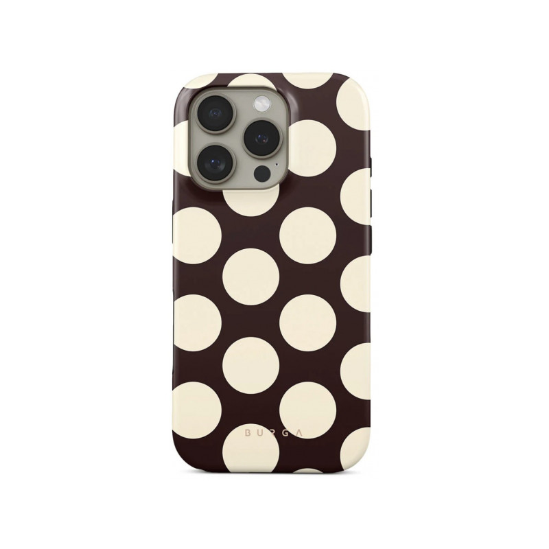 Viedtālruņa aizmugurējais vāciņš Apple Iphone 15 Spot On Tough MagSafe Brown, White