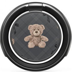 Viedtālruņa pirkstu turētājs BFF Melna