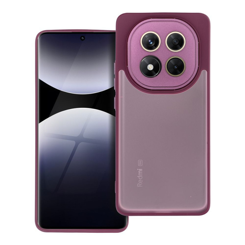 Viedtālruņa aizmugurējais vāciņš Xiaomi Redmi Note 14 Pro Plus Variete case Violeta