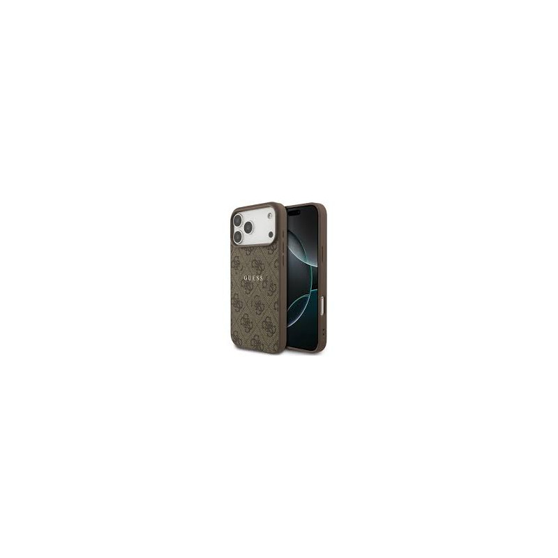 Viedtālruņa aizmugurējais vāciņš Apple iPhone 17 Pro Classic Logo MagSafe Brown