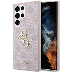 Viedtālruņa aizmugurējais vāciņš Samsung Galaxy S24 Ultra 4G Metal Logo Rozā