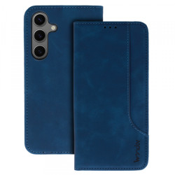 Viedtālruņa atveramais maciņš Samsung Galaxy S25 Fancy Case Jūras zila