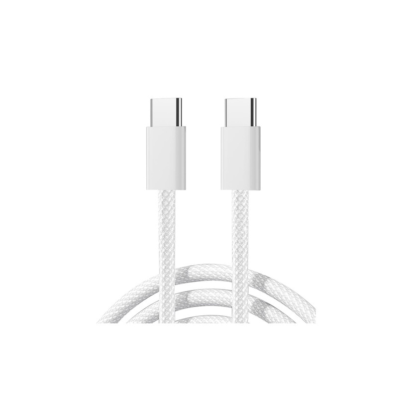 Kabelis Ben Series S-A45 USB-C / USB-C 60W Cable 1m Balta