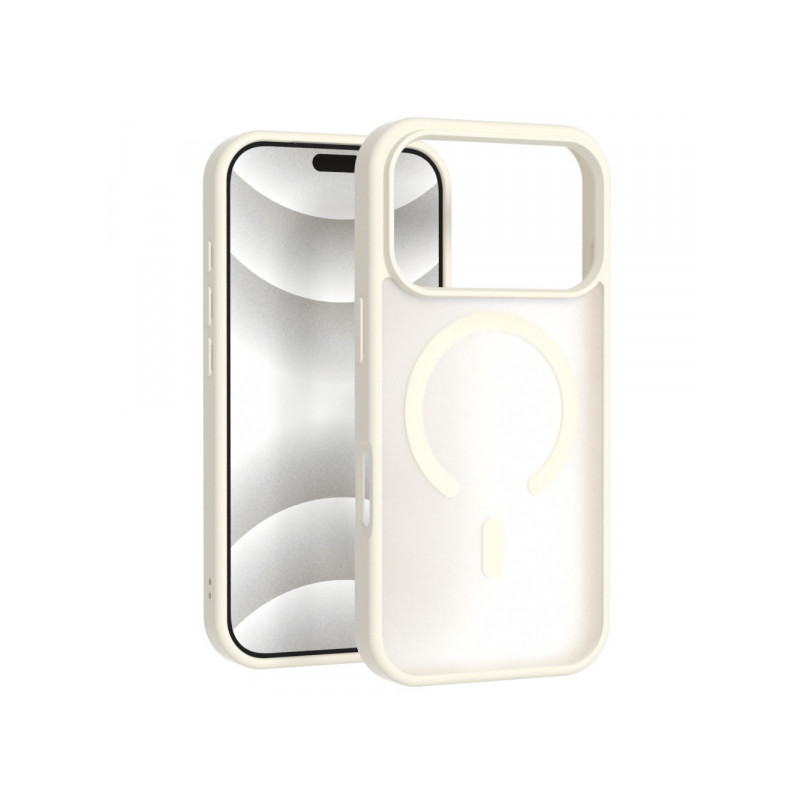 Viedtālruņa aizmugurējais vāciņš Apple iPhone 17 Matte MagSafe Case White