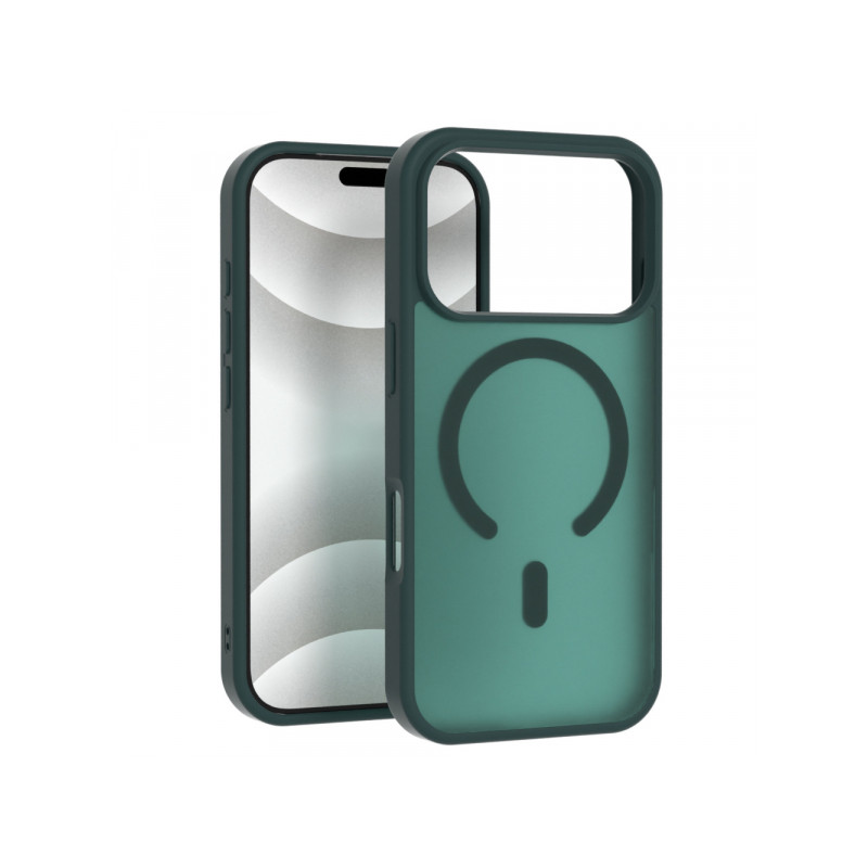 Viedtālruņa aizmugurējais vāciņš Apple iPhone 17 Pro Max Matte MagSafe Case Dark Green