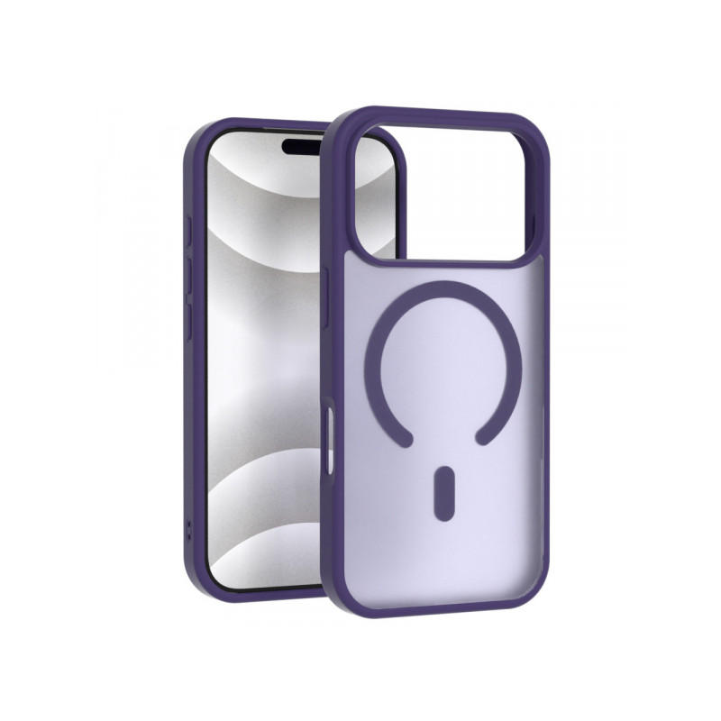 Viedtālruņa aizmugurējais vāciņš Apple iPhone 17 Matte MagSafe Case Dark Violet