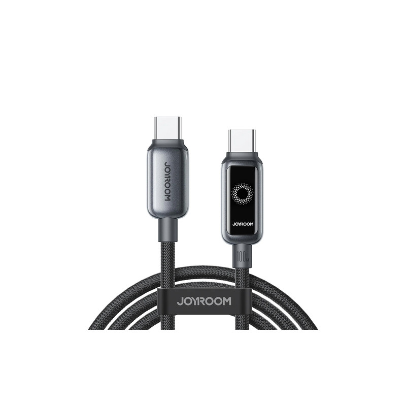 Kabelis USB-C Cable 100W S-A55 Melna