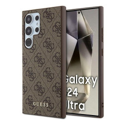 Viedtālruņa aizmugurējais vāciņš Samsung Galaxy S24 Ultra 4G Metal Logo Gold