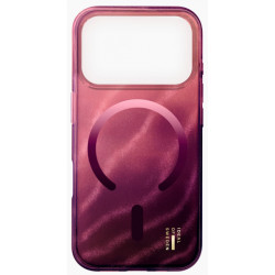 Viedtālruņa aizmugurējais vāciņš Apple iPhone 17 Cherry Clear Mag Tumši sarkana